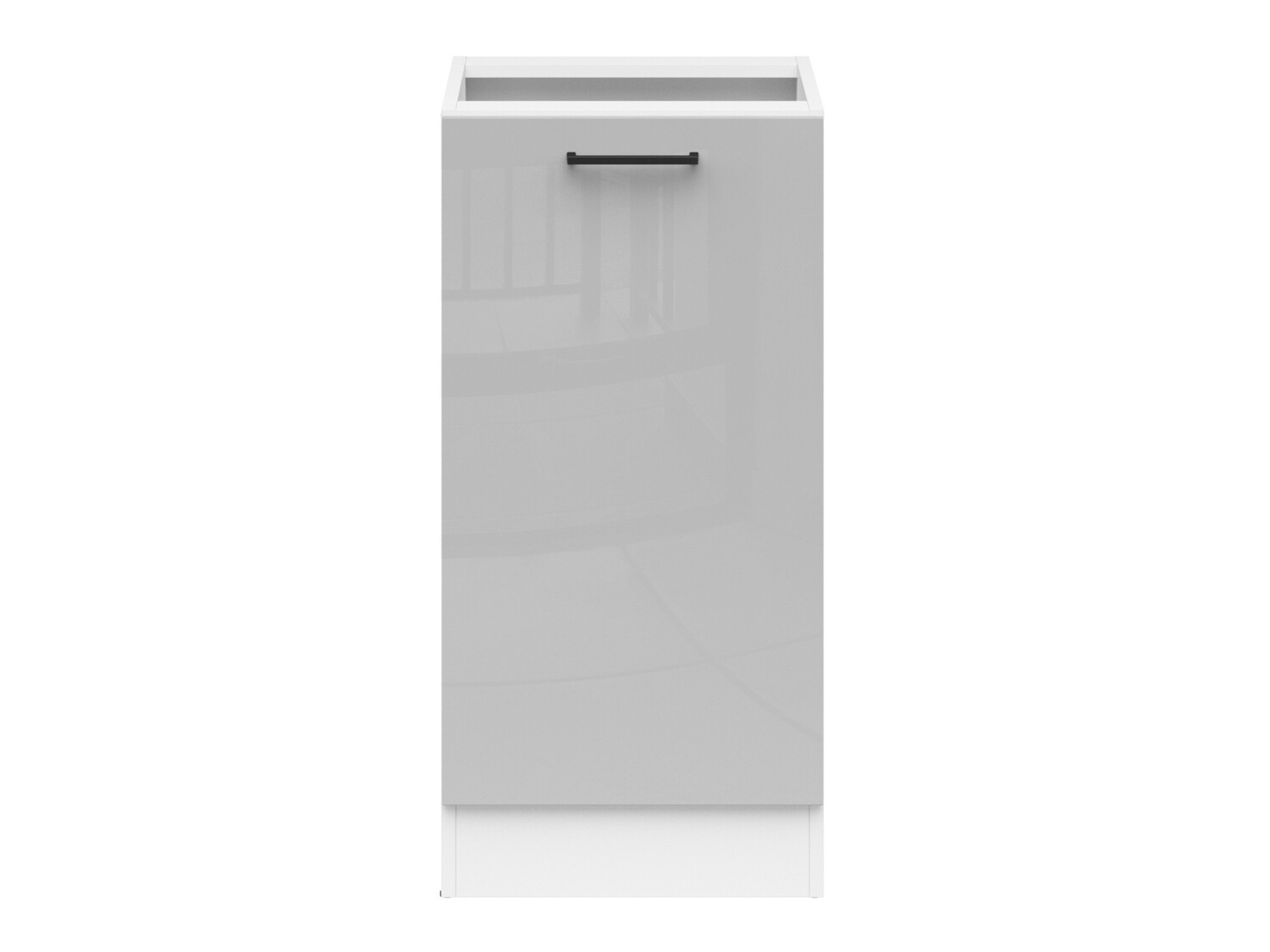 Modular cabinet with doors Line Grey 105