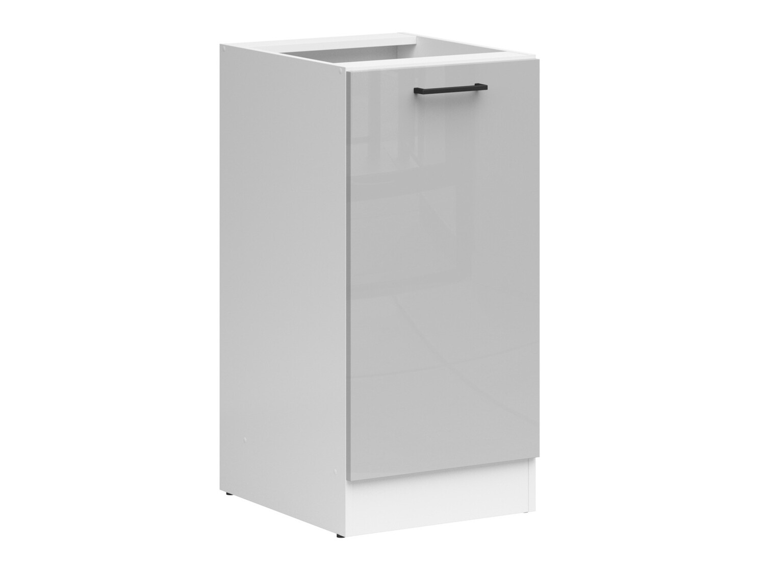 Modular cabinet with doors Line Grey 105