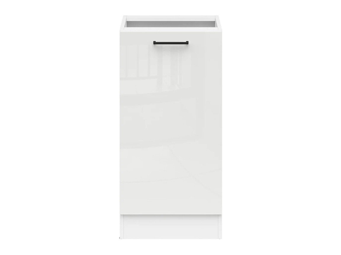 Modular cabinet with doors Line White 100