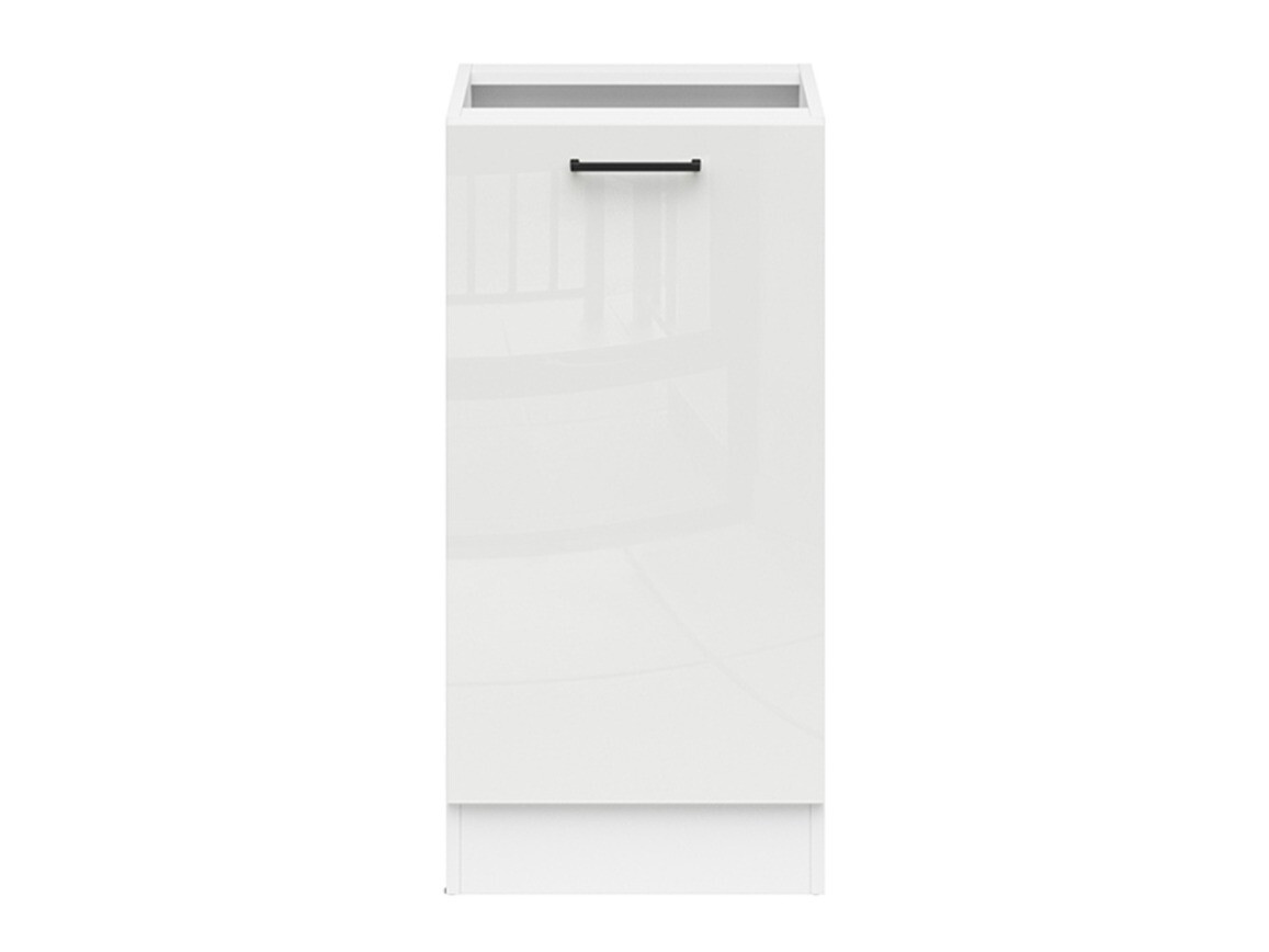 Modular cabinet with doors Line White 105