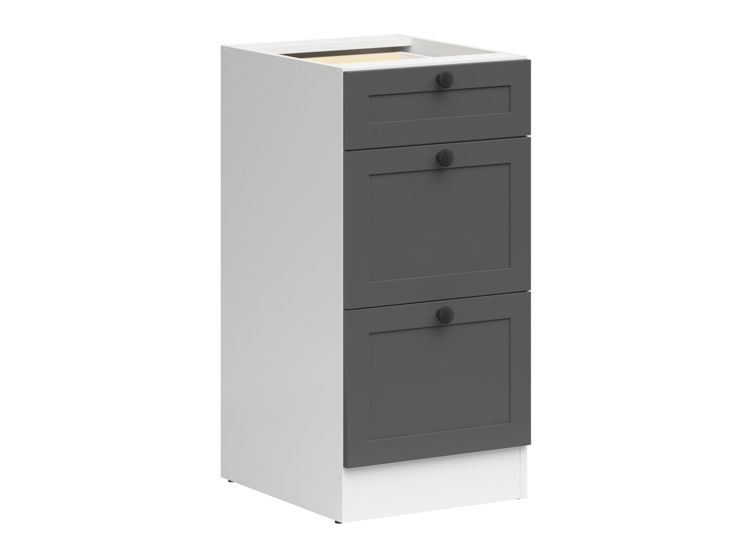 Modular cabinet with drawers Classic Grey 102