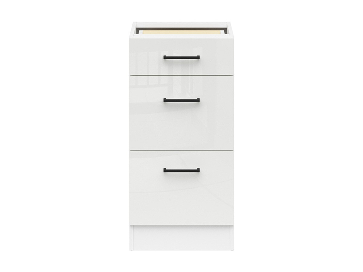 Modular cabinet with drawers Line White 102
