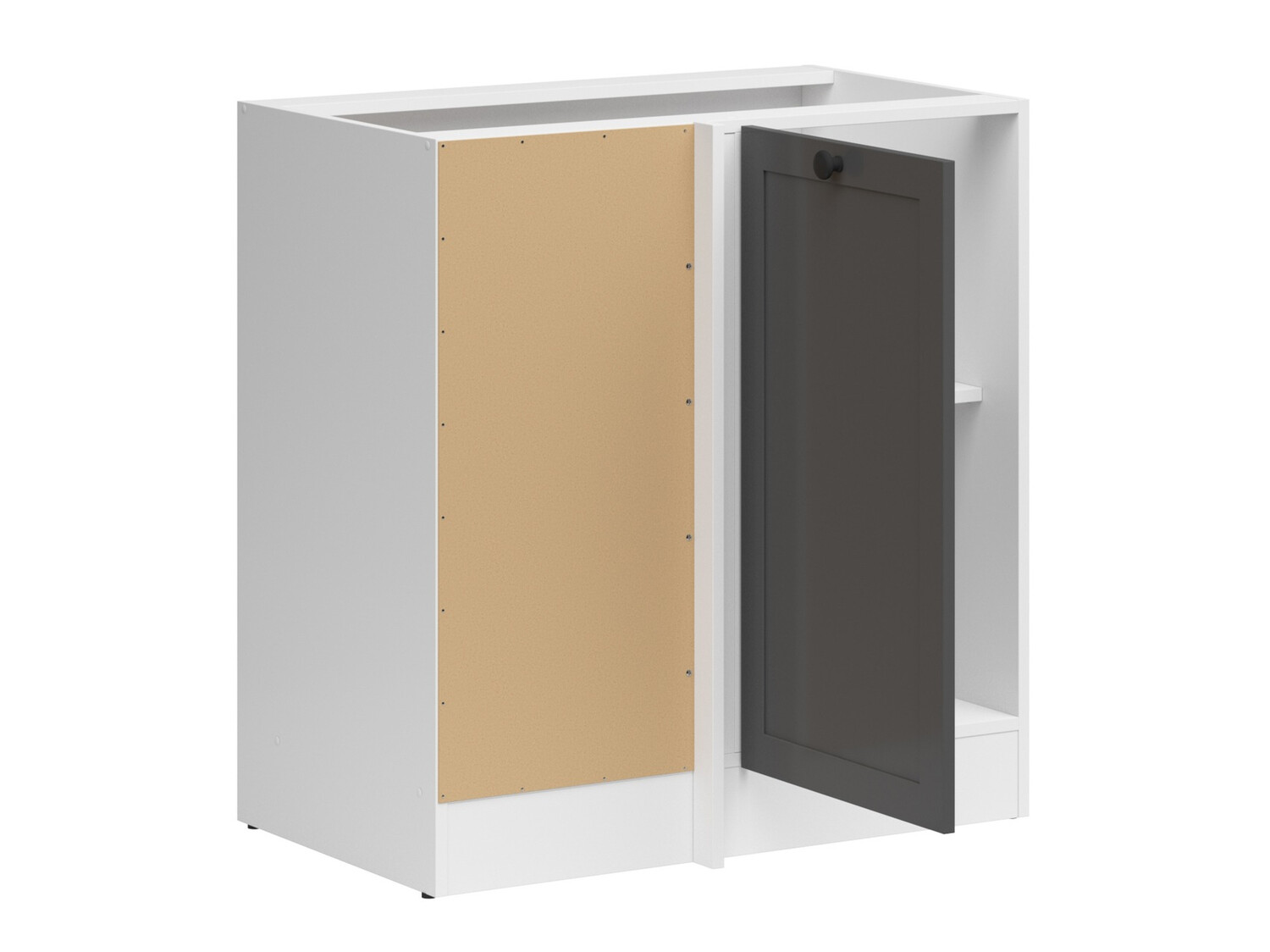 Modular corner cabinet Classic Grey 101