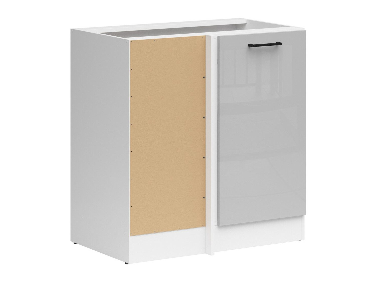 Modular corner cabinet Line Grey 101