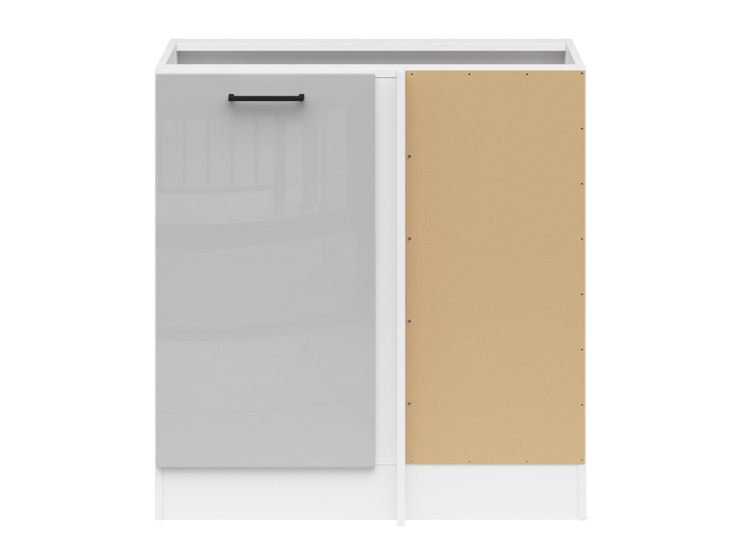 Modular corner cabinet Line Grey 101