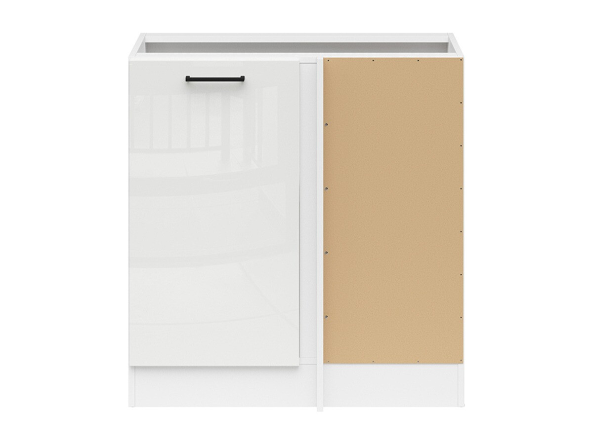 Modular corner cabinet Line White 101