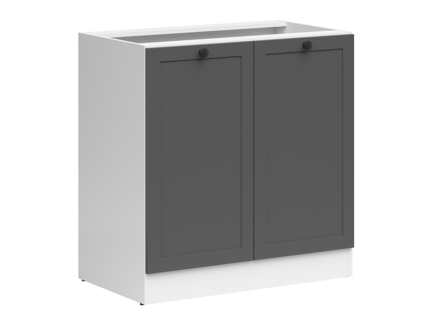 Modular cabinet with doors Classic Grey 108
