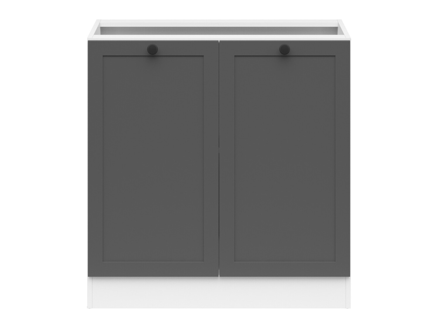 Modular cabinet with doors Classic Grey 108