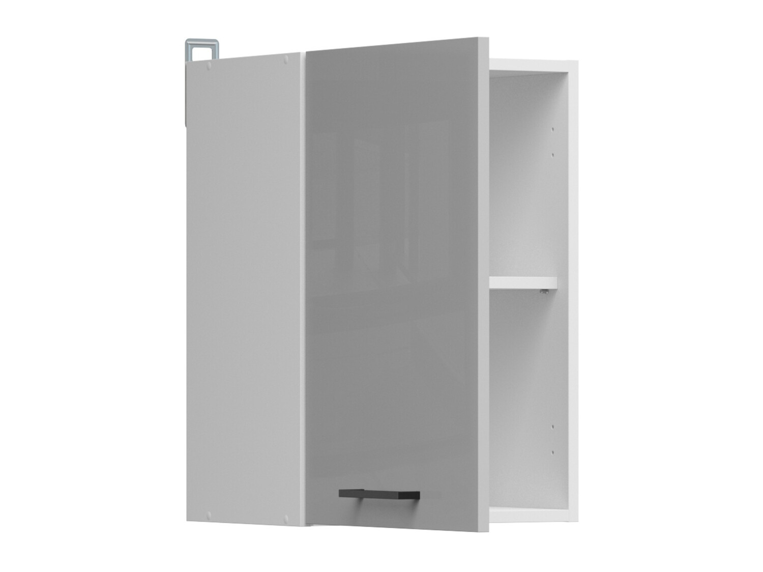 Modular wall cabinet Line Grey 104