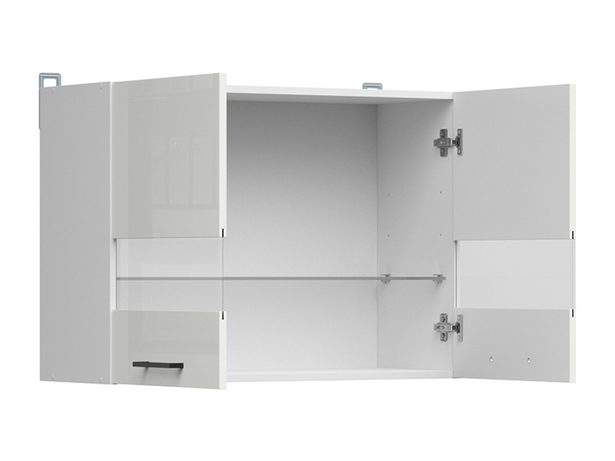 Modular wall cabinet Line White 107