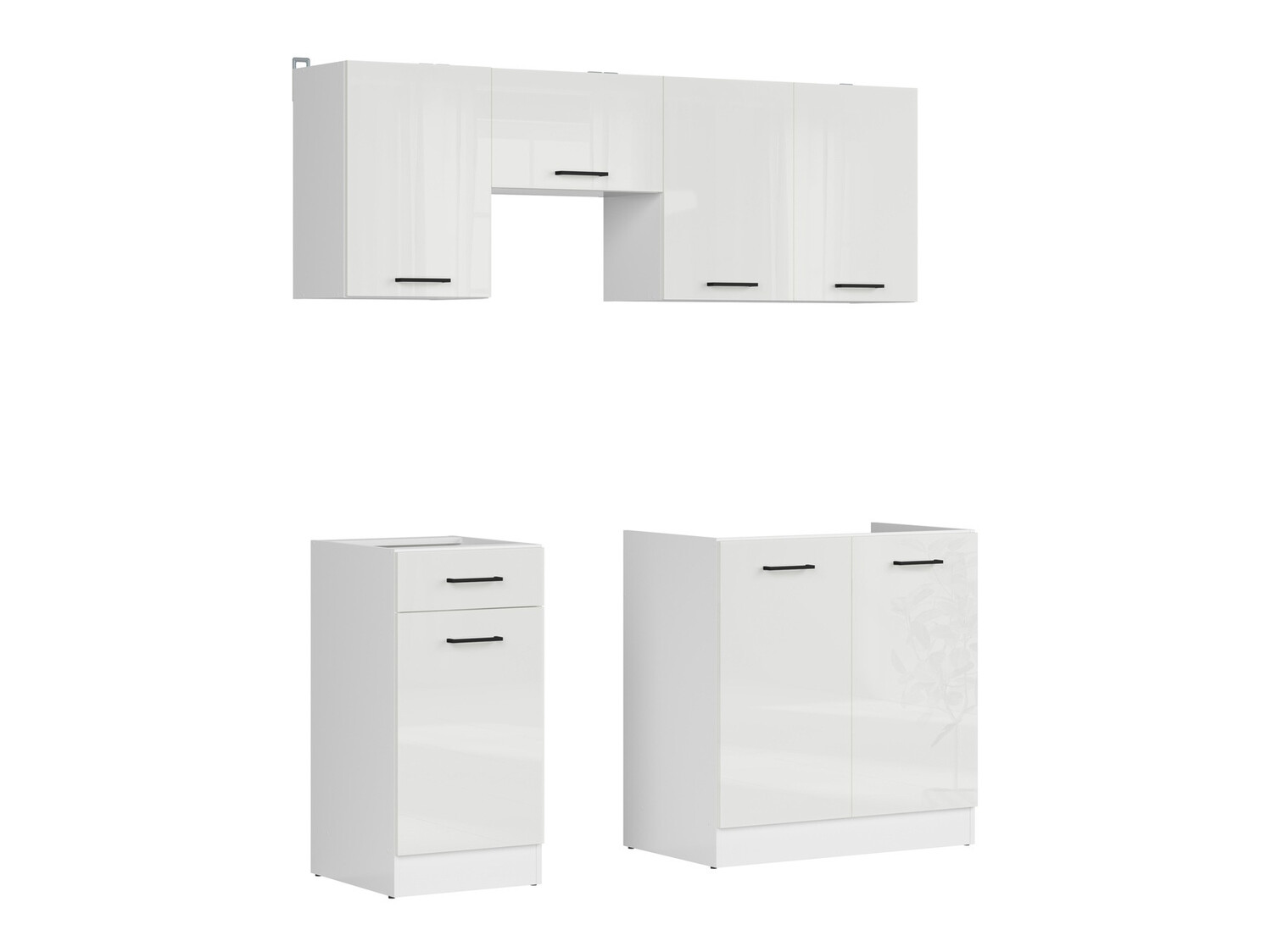 Modular kitchen set Line White 116