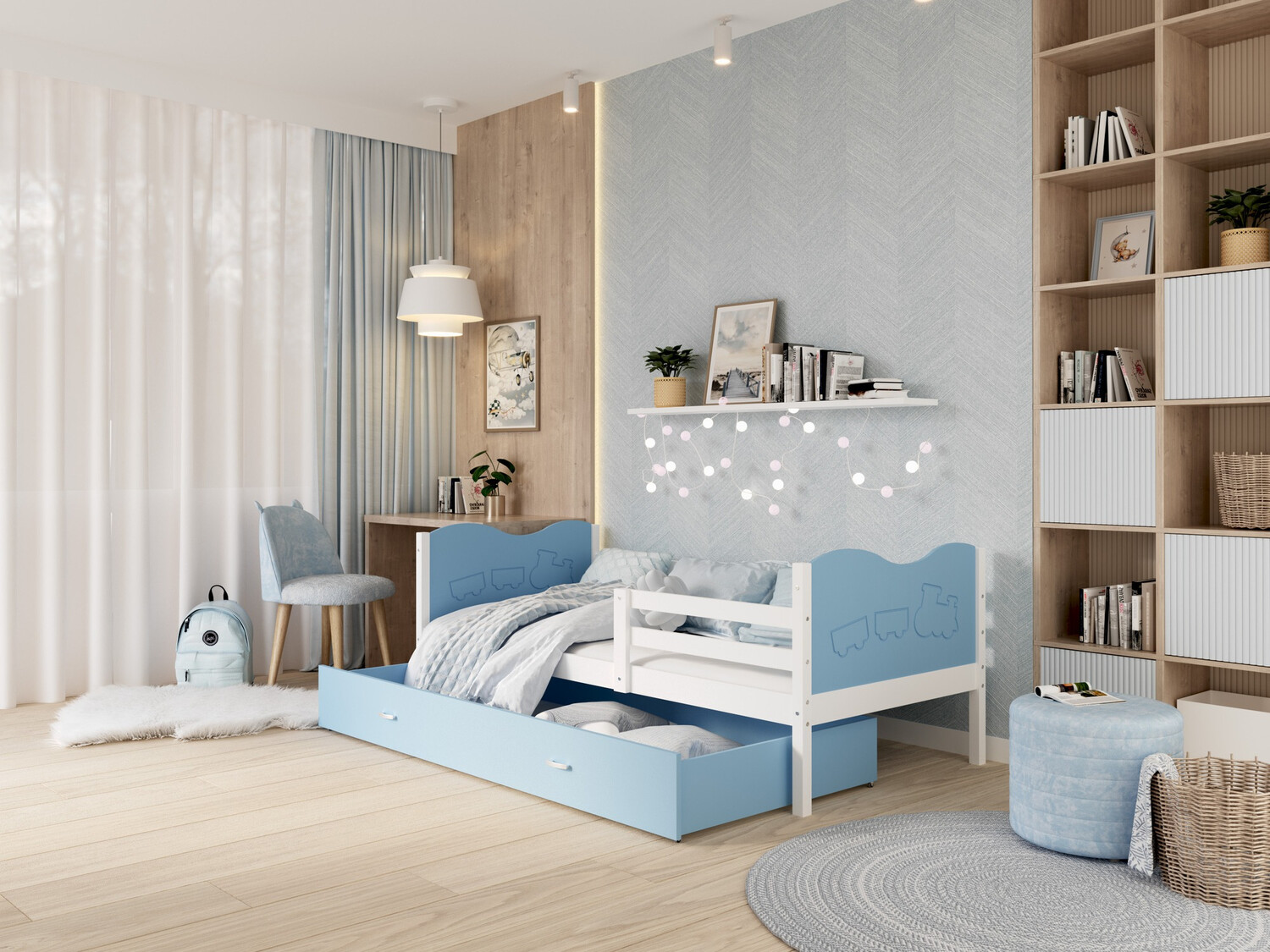 Bed Aurora 162 (White)