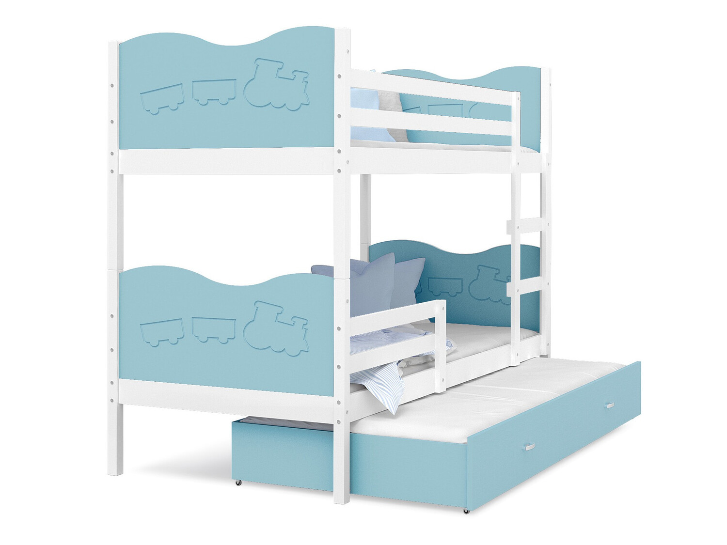 Bunk bed Aurora 111 (Blue)