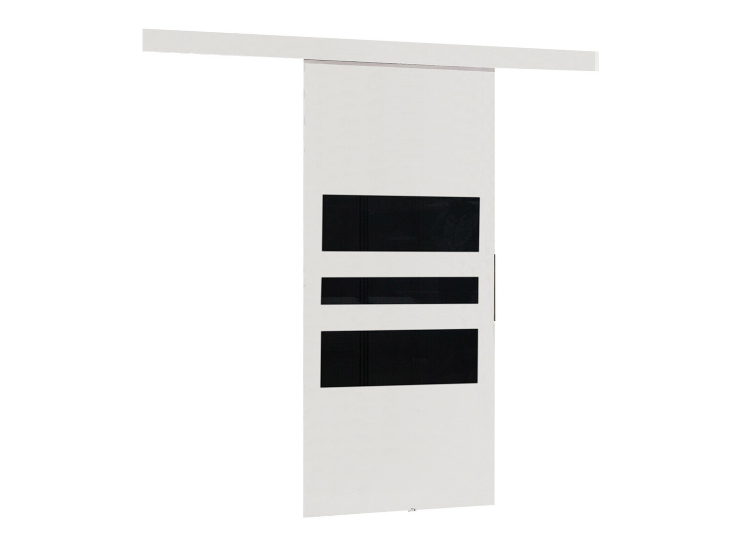 Sliding door Dover 140 (White + Black)