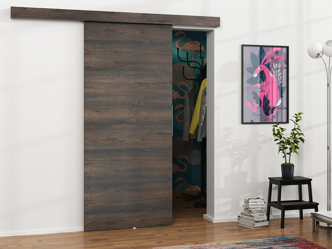 Sliding door Dover 142 (Dark ash)