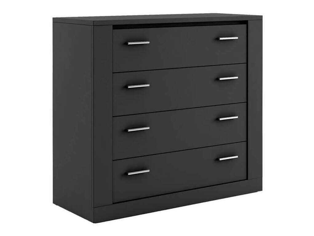 Chest of drawers Cirdelu 110 (Black)