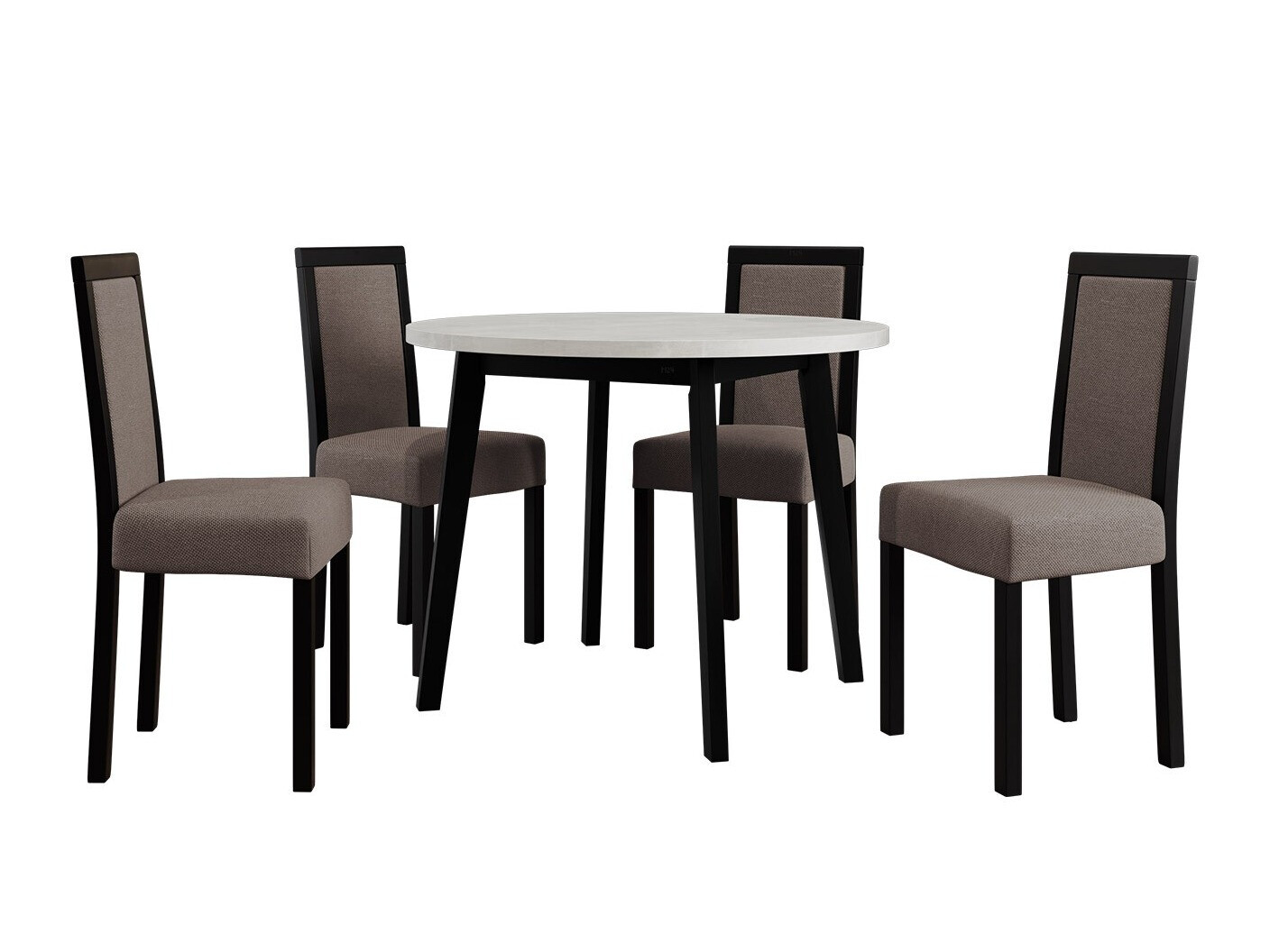 Dining set Victorville 304 (Black)