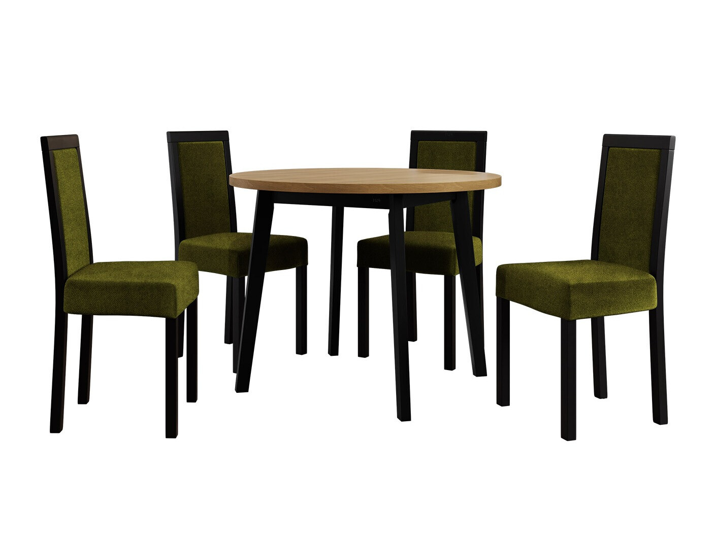 Dining set Victorville 306 (Black)