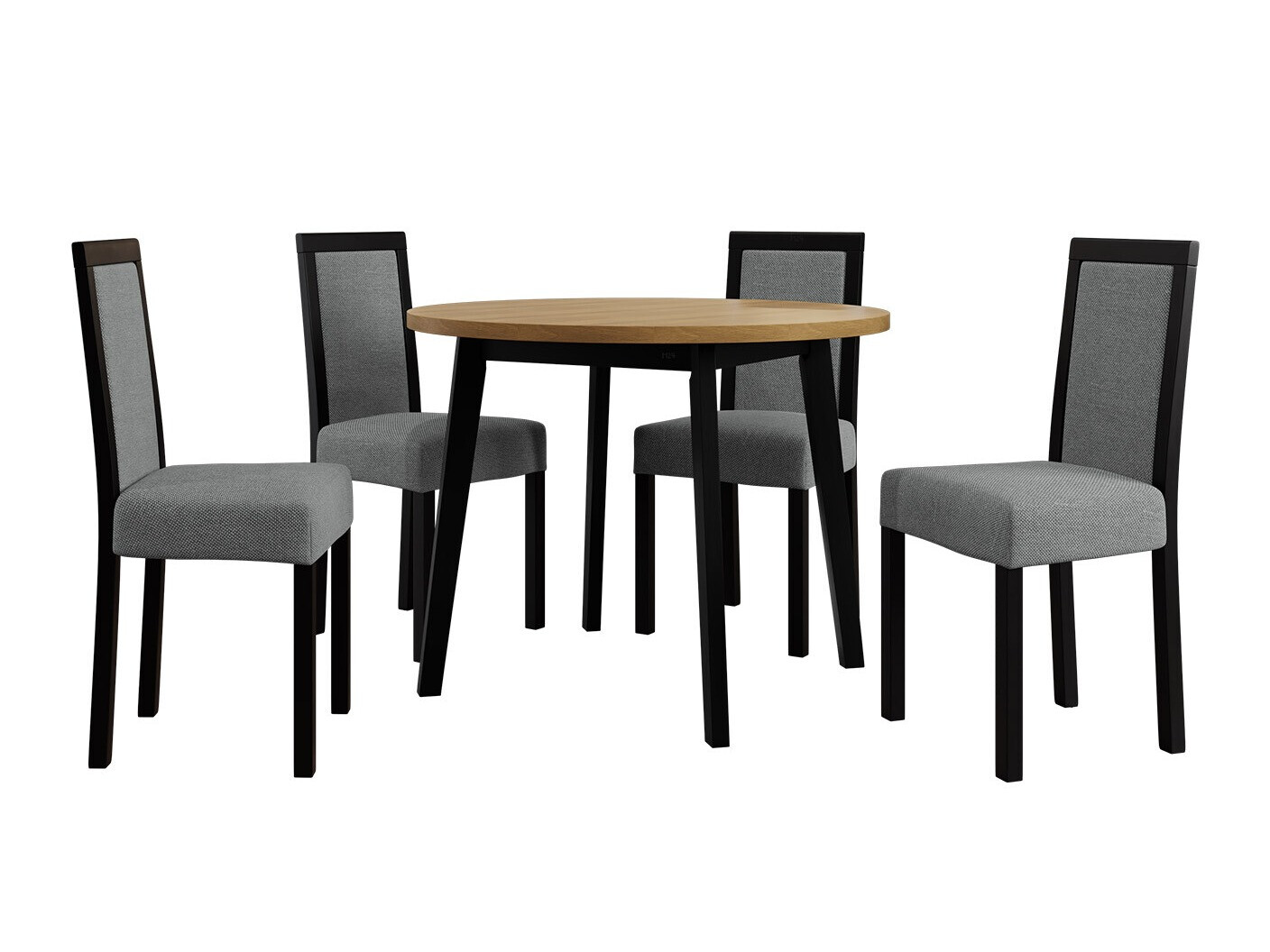 Dining set Victorville 306 (Black)