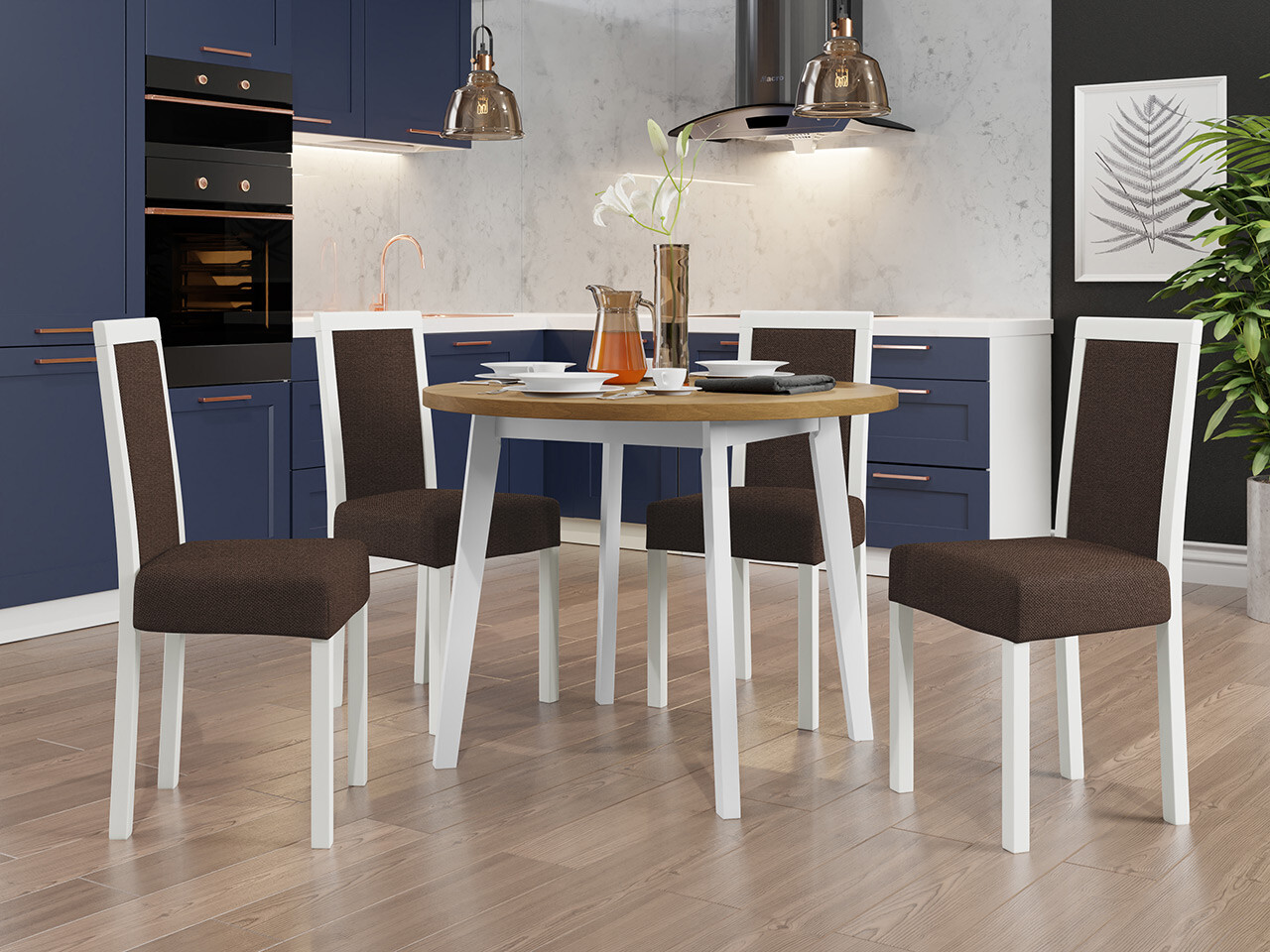 Dining set Victorville 306 (White)