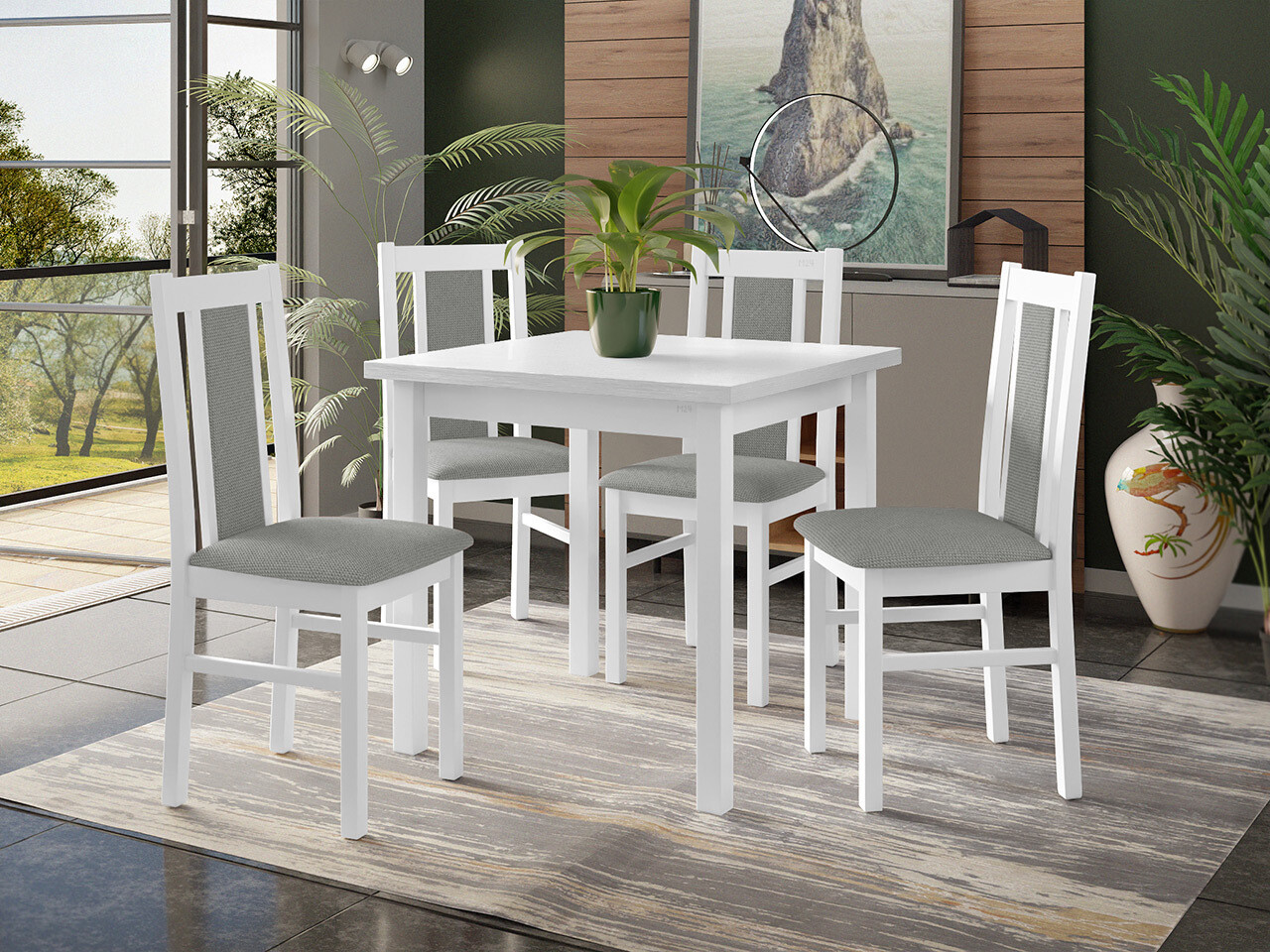 Dining set Victorville 310 (White)