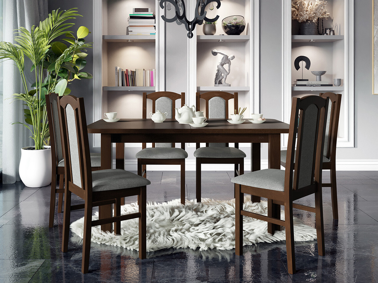 Dining set Victorville 312 (Nut)