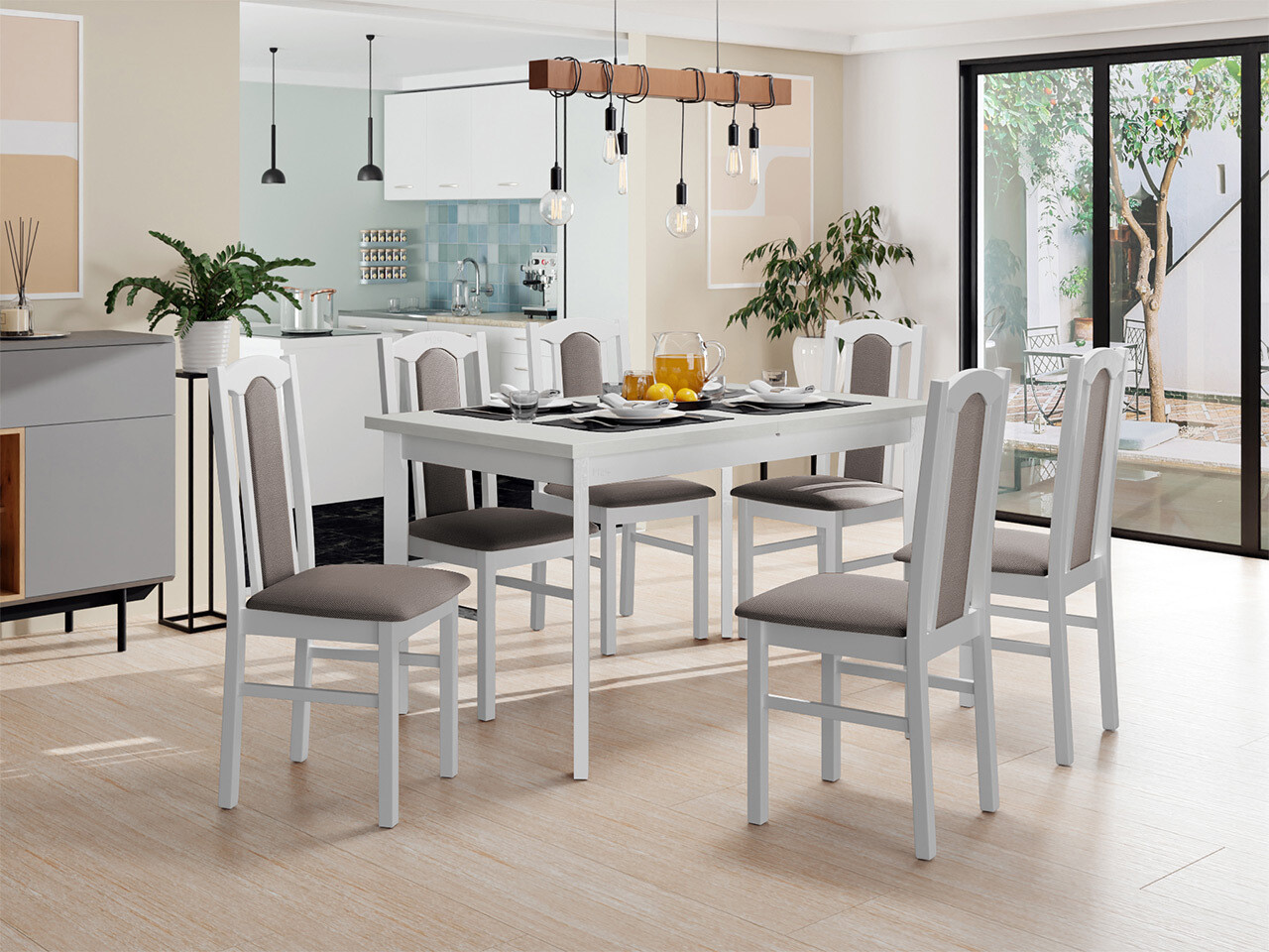 Dining set Victorville 313 (White)