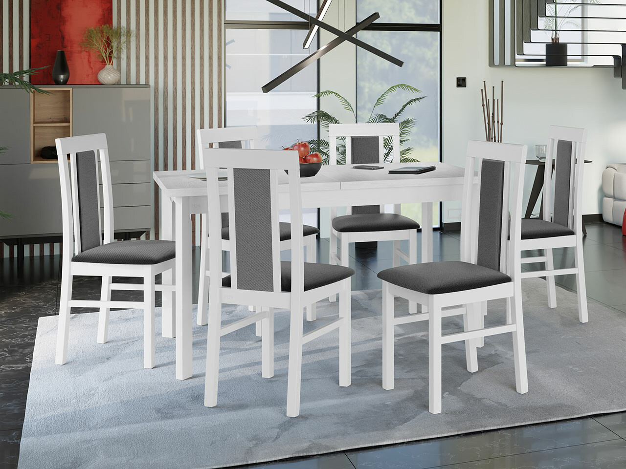 Dining set Victorville 315 (White)