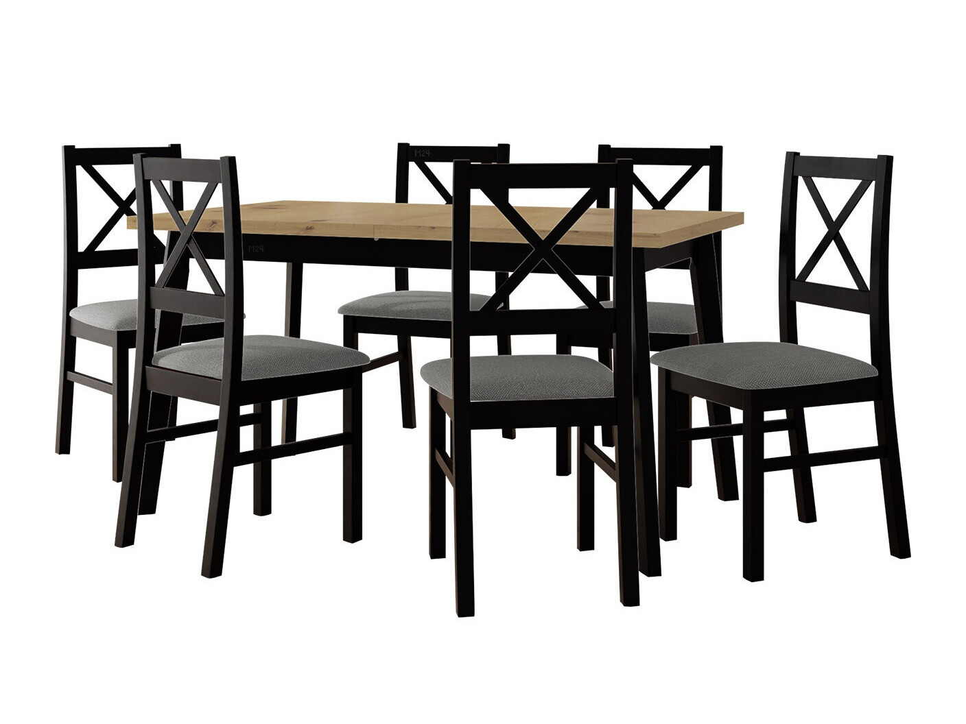 Dining set Victorville 316 (Black)