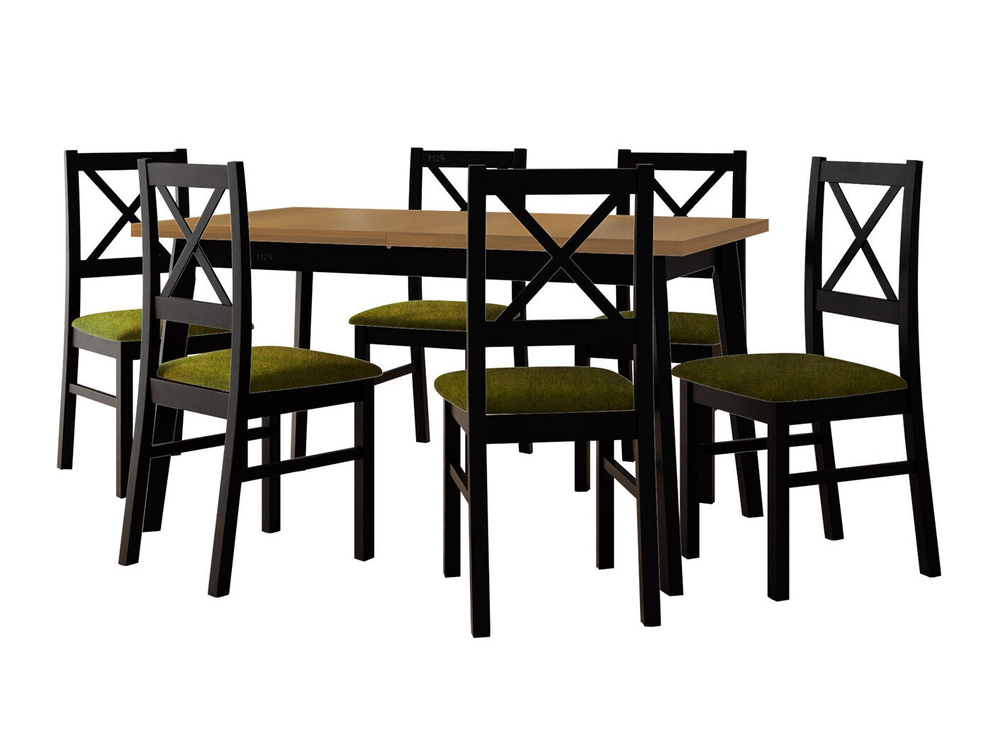 Dining set Victorville 317 (Black)