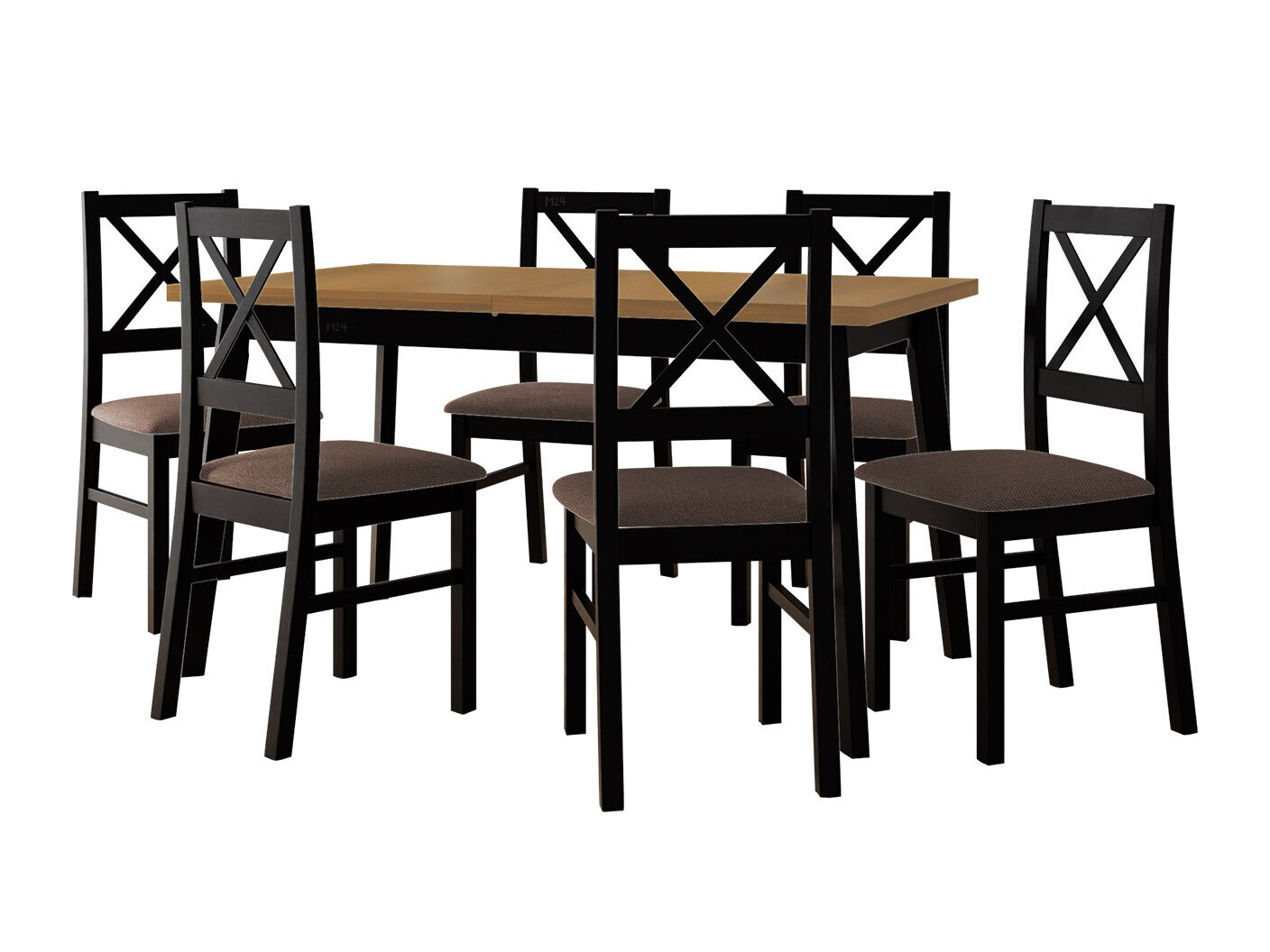 Dining set Victorville 317 (Black)