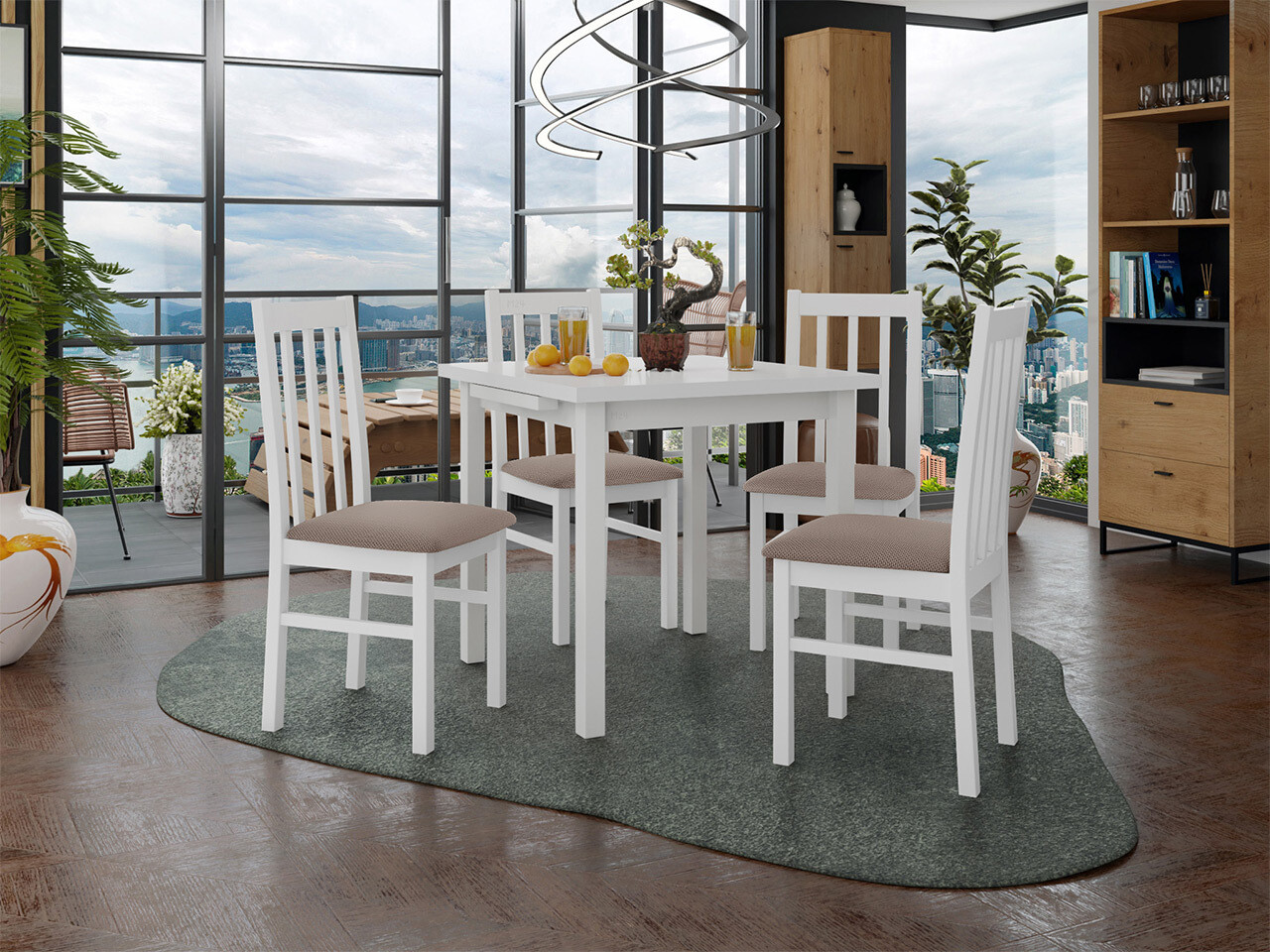 Dining set Victorville 319 (White)