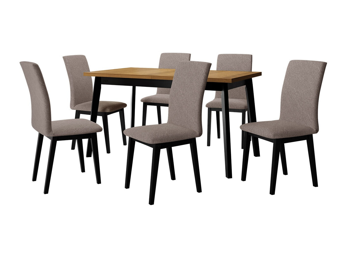 Dining set Victorville 322 (Black)
