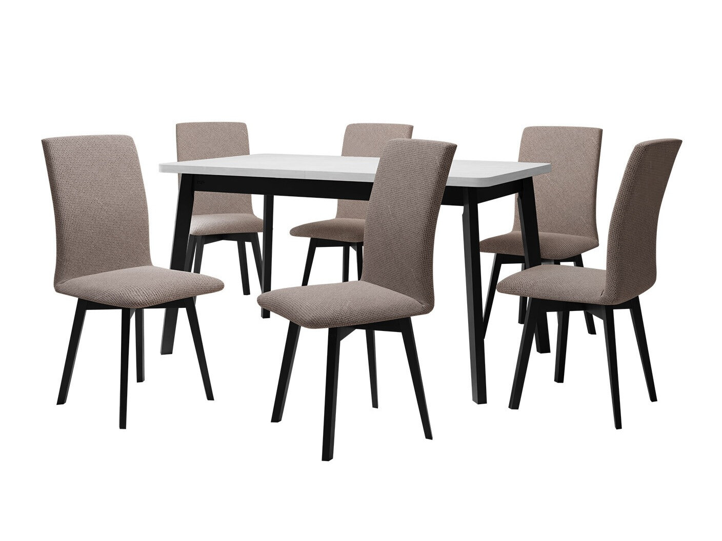 Dining set Victorville 323 (Black)