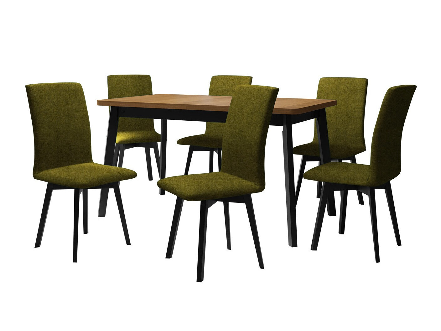 Dining set Victorville 324 (Black)