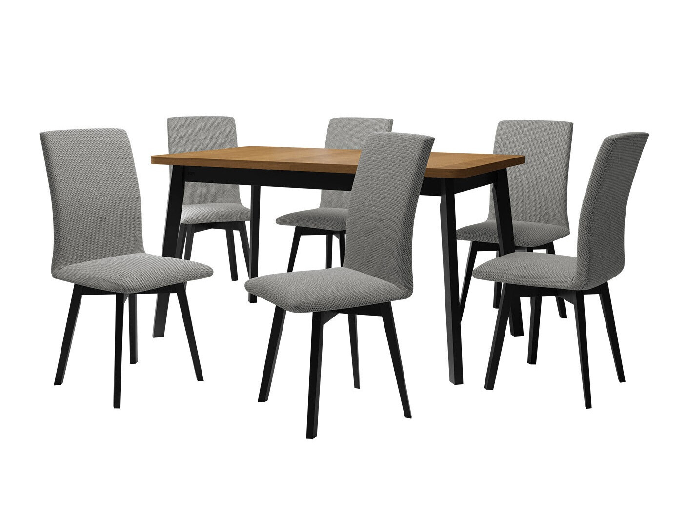 Dining set Victorville 324 (Black)
