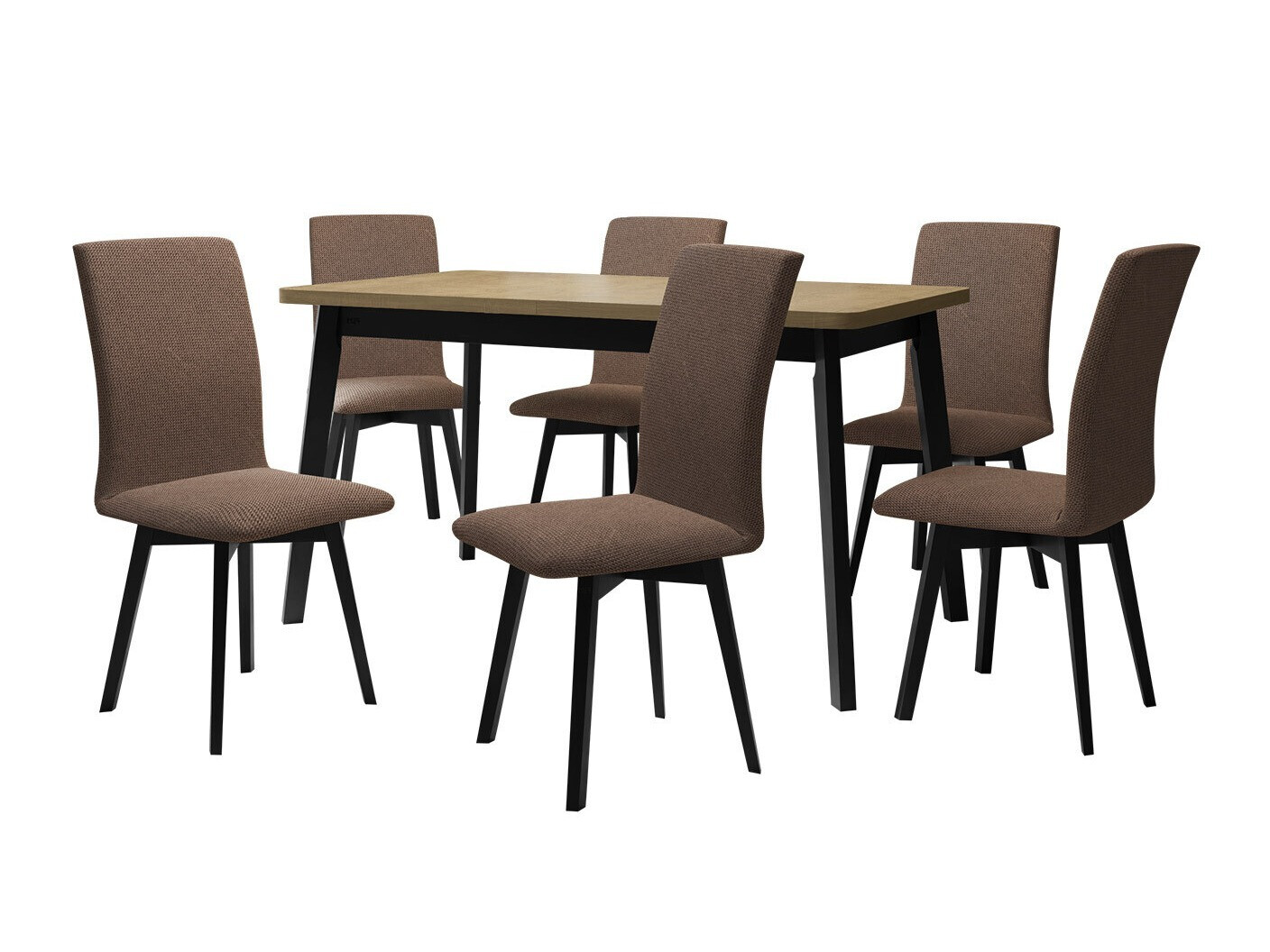 Dining set Victorville 325 (Black)