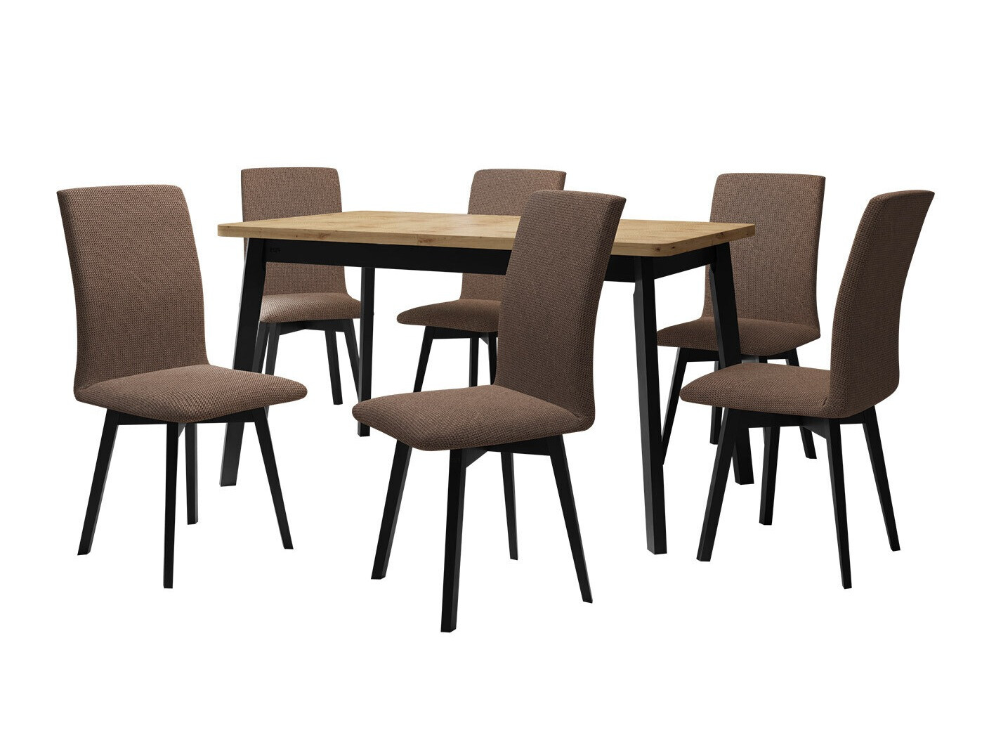 Dining set Victorville 326 (Black)