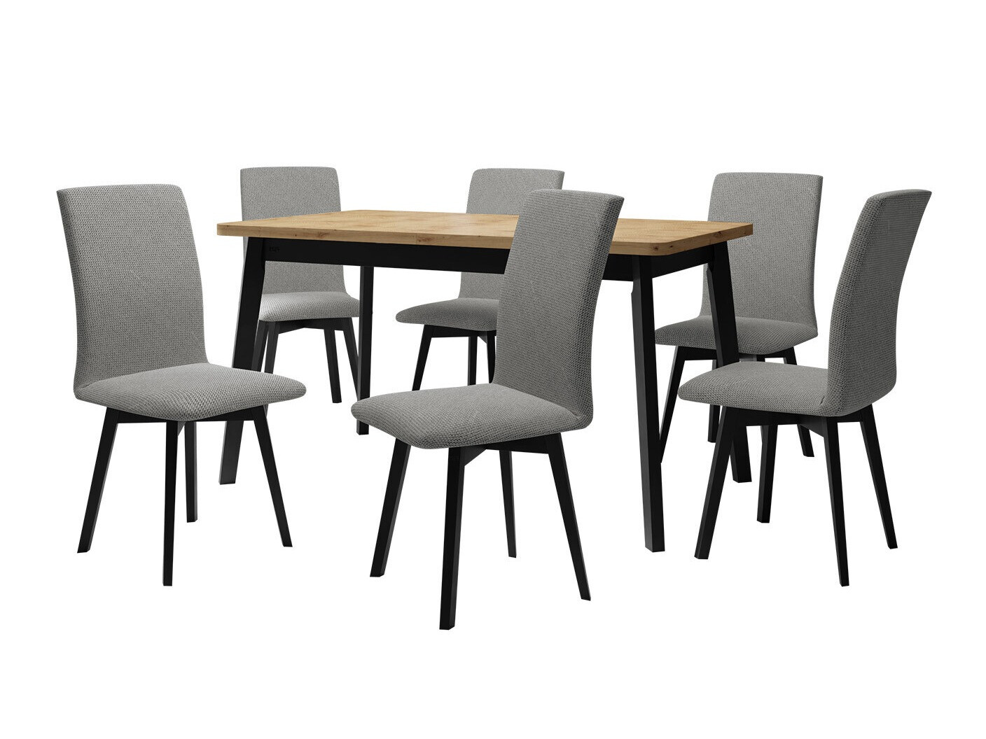 Dining set Victorville 326 (Black)