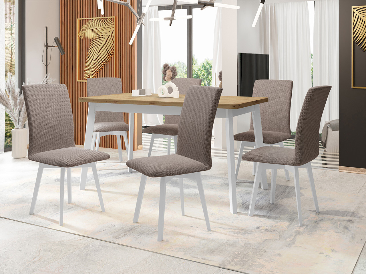Dining set Victorville 326 (White)