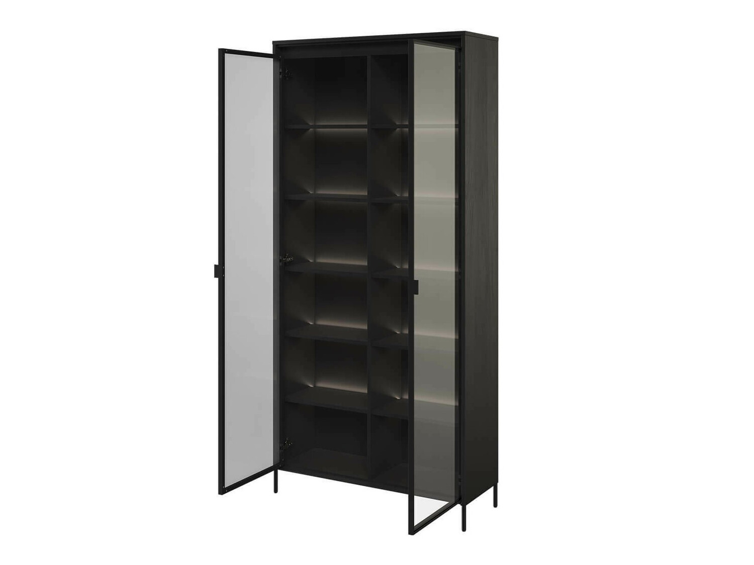 Bookcase Fernolu 106 (Black)