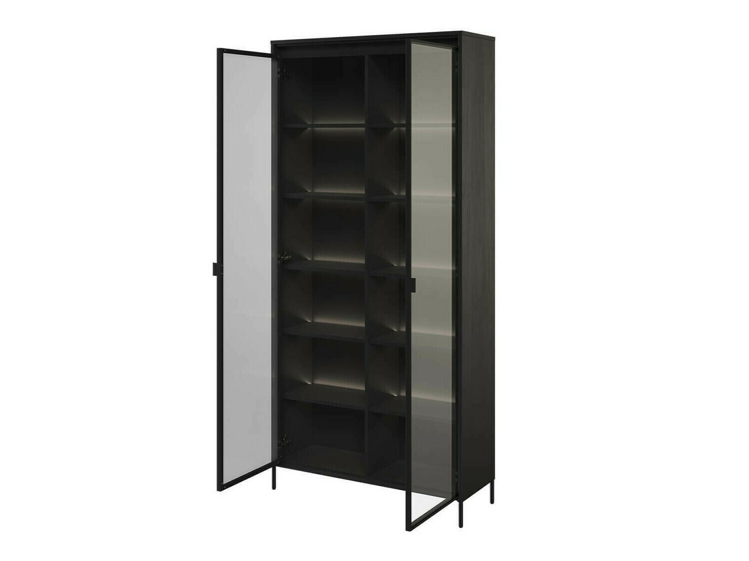 Bookcase Fernolu 106 (Black)