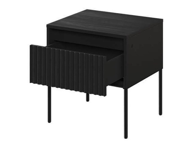 Bedside table Fernolu 111 (Black)