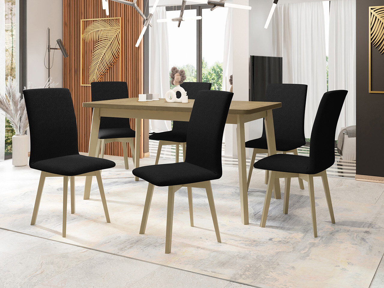 Dining set Victorville 335 (Sonoma oak)