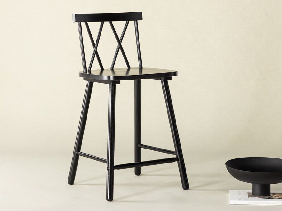 Counter stool Dallas 4202 (Black)
