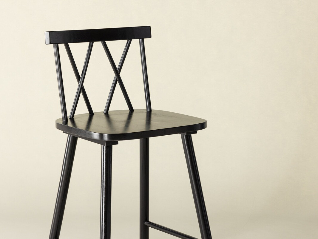 Counter stool Dallas 4202 (Black)