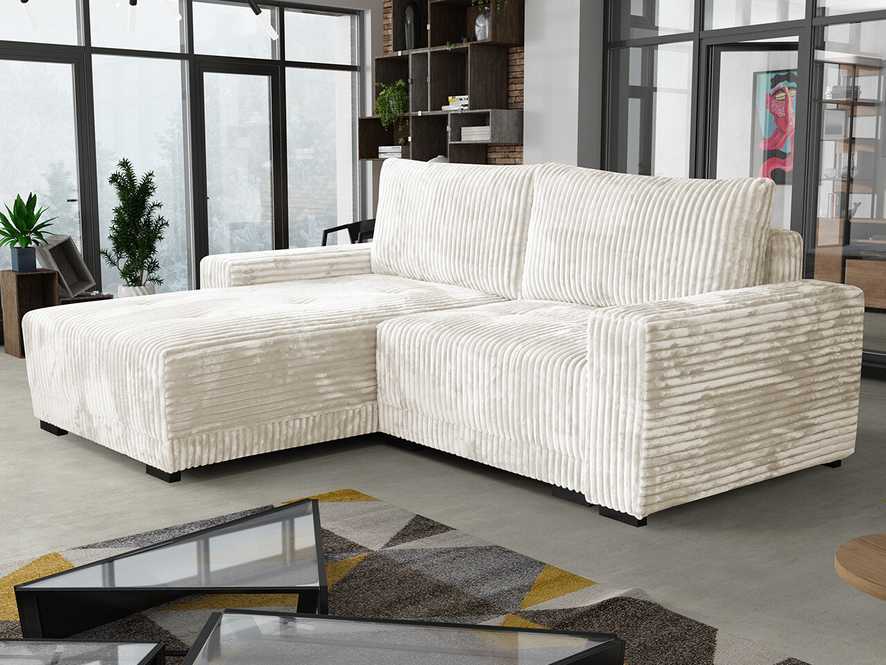 Corner sofa Columbus 204 (Tilia 01)