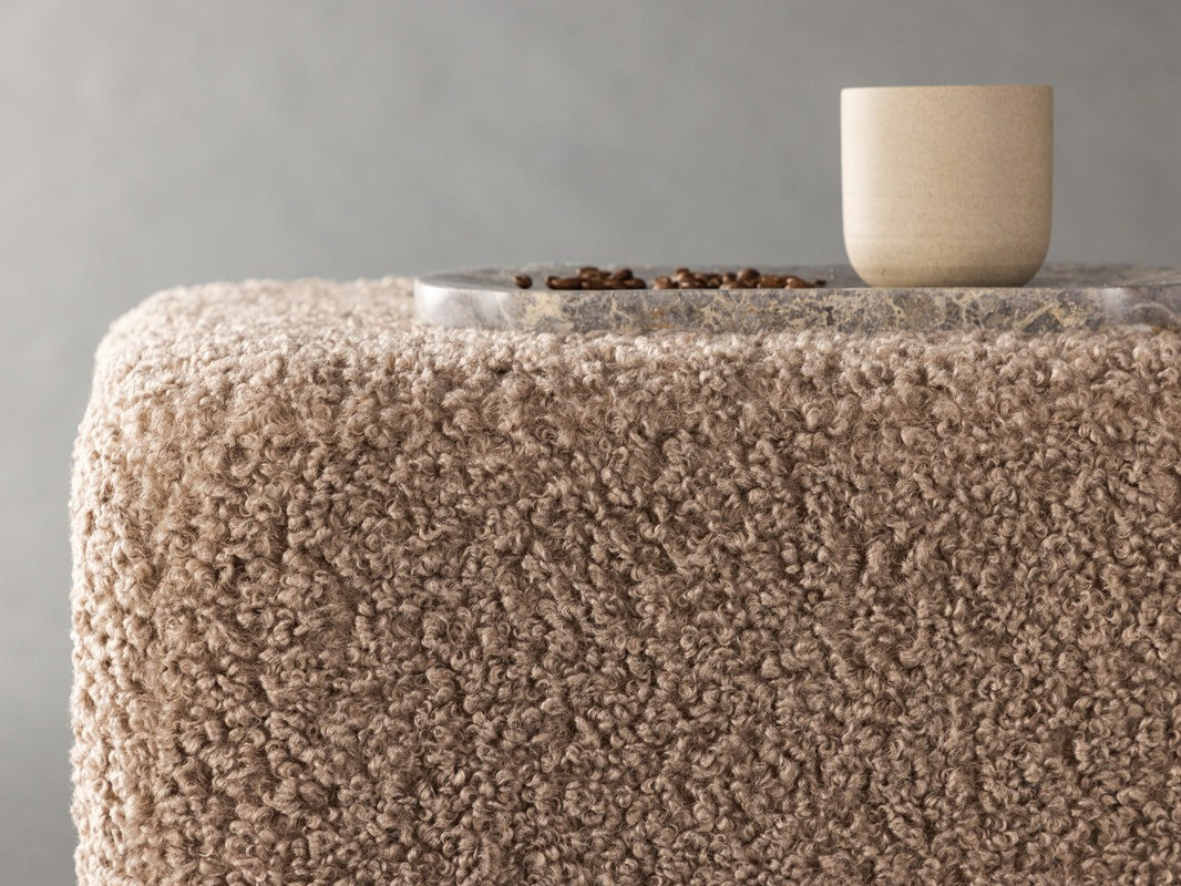 Ottoman Dallas 4219 (Brown + Silver)
