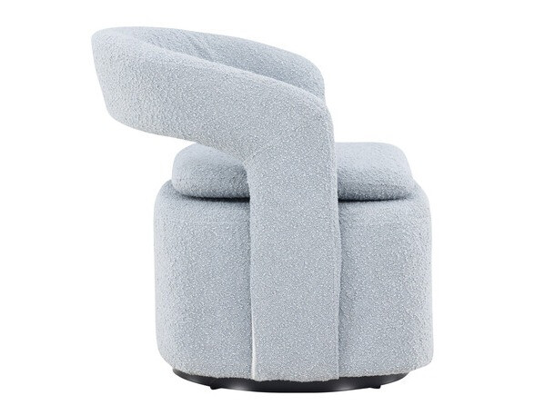 Armchair Dallas 3170 (Light blue + Black)
