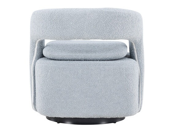 Armchair Dallas 3170 (Light blue + Black)